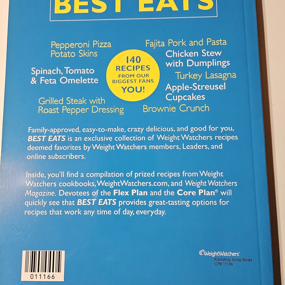 Weight Watchers Best Eats Cookbook